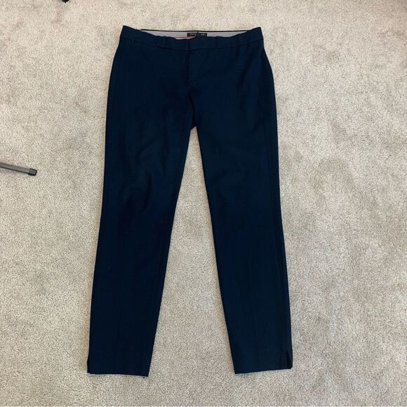 Banana republic navy blue Sloan pants Sz 6 ankle length - Picture 3 of 12